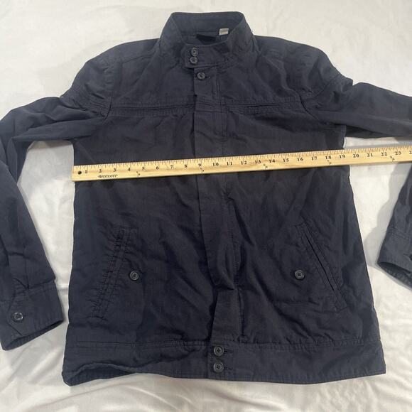 BDG UO Medium Navy Blue 100% Cotton Zip Up Lightweight Jacket - Picture 7 of 12
